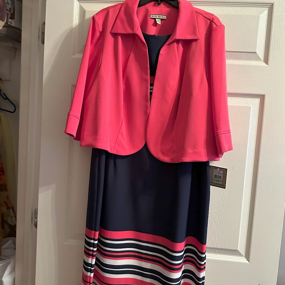 Sheath dress with jacket